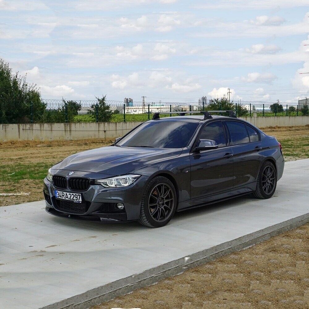 Багажная система «AIR 3 Premium»  BMW 1 SERIES  E81-E88, F20-F21, F40 (2004-н.в.) черные поперечины