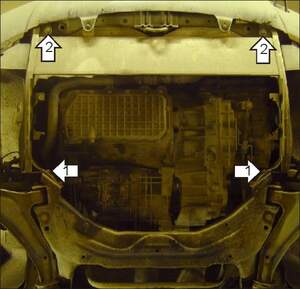 Защита MOTODOR двигателя, КПП Land Rover Freelander I  1998-2006 Внедорожник