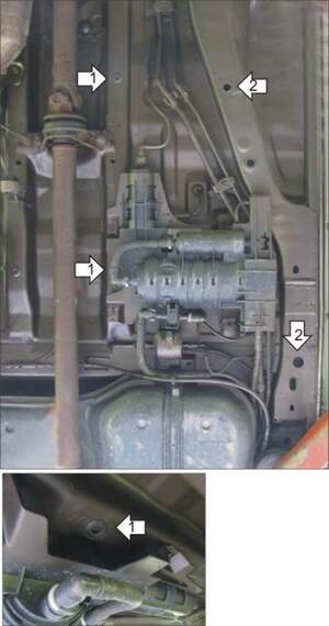 Защита MOTODOR топл.насоса Mercury Mariner 2007-2009 Внедорожник