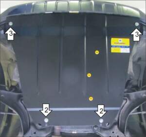 Защита MOTODOR двигателя, КПП Mercury Mariner 2007-2009 Внедорожник