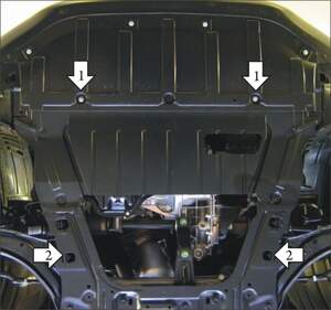 Усиленная защита картера двигателя, КПП (2 мм, сталь) для Nissan Qashqai +2 2008-2014, Nissan Qashqai 2007-2014 Усиленная защита картера двигателя, КПП (2 мм, сталь) для Nissan Qashqai +2 2008-2014, Nissan Qashqai 2007-2014
