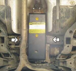 Защита MOTODOR заднего дифференциала Opel Antara 2006-2017 Внедорожник