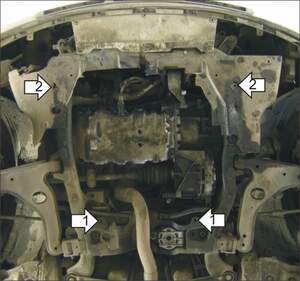 Защита MOTODOR двигателя, КПП Opel Astra G 1998-2005 Хэтчбек, универсал, Седан Защита MOTODOR двигателя, КПП Opel Astra G 1998-2005 Хэтчбек, универсал, Седан