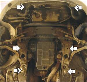 Защита MOTODOR двигателя, КПП Volkswagen Passat B5, B5+ 1996-2005 Седан, универсал Защита MOTODOR двигателя, КПП Volkswagen Passat B5, B5+ 1996-2005 Седан, универсал