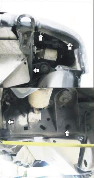 Защита MOTODOR масляного фильтра Lincoln Navigator 1997-2003 Внедорожник