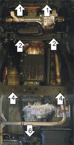 Защита MOTODOR двигателя, КПП, разд.коробки Nissan Pathfinder 2005-2014 Внедорожник Защита MOTODOR двигателя, КПП, разд.коробки Nissan Pathfinder 2005-2014 Внедорожник