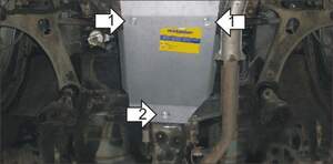 Защита MOTODOR КПП Subaru Outback  2003-2009 универсал