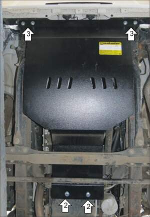 Защита MOTODOR двигателя, КПП, радиатора Isuzu NPR 75H 2011- шасси