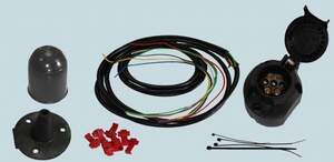 (а) Комплект электропроводки «Лидер плюс» универсальный для фаркопов «Lider plus»