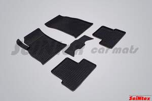 Коврики резиновые с рисунком «Сетка» OPEL ASTRA J 2009-2016 «Seintex»