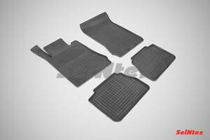 Коврики резиновые с рисунком «Сетка» MERCEDES E-Class W210 1995-2002 «Seintex»