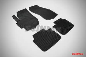 Коврики резиновые с рисунком «Сетка» SUZUKI LIANA 2001-2008 «Seintex»