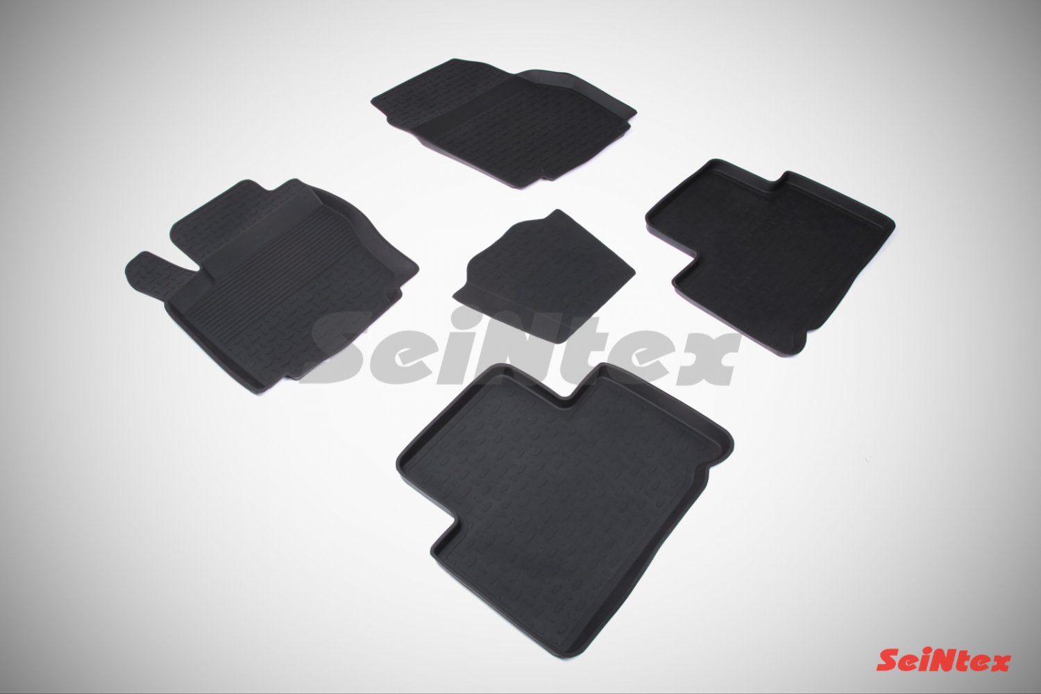 Коврики резиновые FORD S-MAX 2006-2016 с высоким бортом «Seintex» Коврики резиновые FORD S-MAX 2006-2016 с высоким бортом «Seintex»