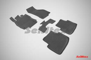 Коврики резиновые VW PASSAT B8 2015-2018 с высоким бортом «Seintex»