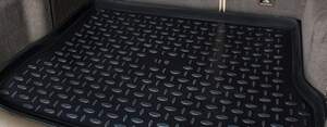 Коврик в багажник AUDI A4 (B8) Sedan 2011-2015 (рестайлинг) (полиуретан) «Seintex»