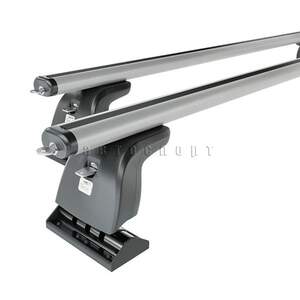 Багажник AMOS BETA на штат.места BMW 5 (F07) GT, Sedan 2009-2018 (аэродинамич.дуги с замком)