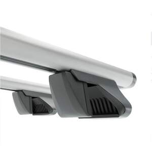 Багажные поперечины на интегриров.рейлинги BMW X1  (E84) SUV 5дв 2010-2015 (аэродинамич.дуги)