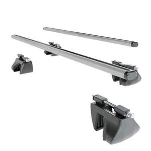 Багажные поперечины на рейлинги DODGE Journey Kombi 5дв 2008-2011 (аэродинамич.дуги)