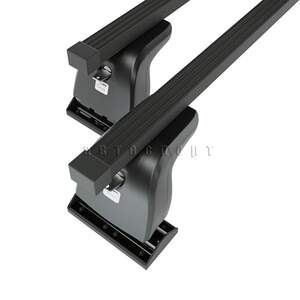 Багажник AMOS BETA на штат.места HYUNDAI Accent Hatchback 5дв 2012-2018 (прямоуг.дуги)