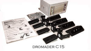 Багажник AMOS DROMADER на штат.места MERCEDES A-klasse (W176) Hatchback 5дв 2012-2018 (дуги аэро-крыло черные)