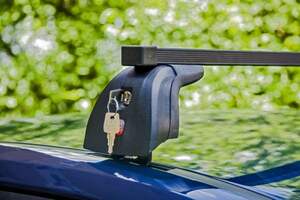 Багажник AMOS BETA на штат.места RENAULT Grand Scenic MPV 5дв 2003-2018 (прямоуг.дуги)