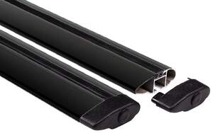 Багажник AMOS DROMADER креп.за двер.проемы TOYOTA Urban Cruise Hatchback 5дв 2009-2018 (дуги аэро-крыло черн.с замком)