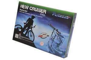 Крепление велосипеда на заднюю дверь PERUZZO Cruiser Delux для 3-х велосипедов сталь/труба d25мм (упаковка коробка)