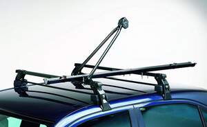 Крепление велосипеда на крышу (на багажник) PERUZZO Cruiser (Lucky Two TUV), сталь/цвет черный