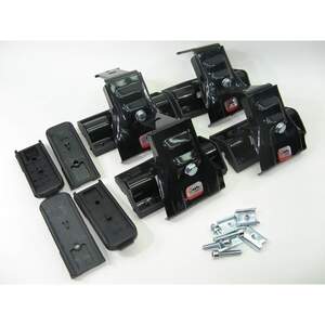 Багажник DROMADER D4 креп.за двер.проемы HYUNDAI i10 Hatchback 5дв 2014-2017 (аэродинамич.дуги)