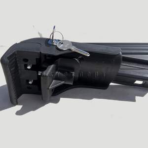 Багажные поперечины WingCarrier V2 на интегриров.рейлинги PORSCHE Macan SUV 5дв 2014-2018 с замком, черные