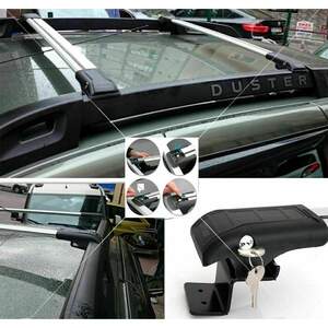 Поперечины Wingcarrier V1 для RENAULT Duster рестайлинг 2015-2021, с замком, чёрные Поперечины Wingcarrier V1 для RENAULT Duster рестайлинг 2015-2021, с замком, чёрные