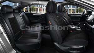 Комплект каркасных чехлов 5D «ARGON PLUS» черный/черный/черный/черный 27379