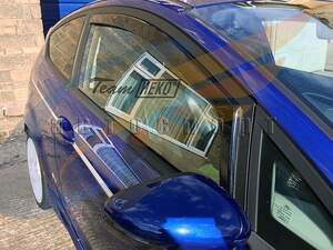 Дефлекторы окон вставные FIAT PUNTO I (1993-1999) 3дв передняя пара «Team HEKO»