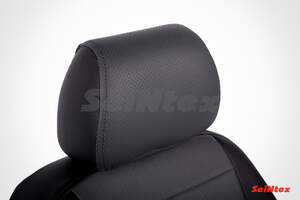 Чехлы Seintex из экокожи для сидений FORD FOCUS 3 Titanium Sport черно-серые