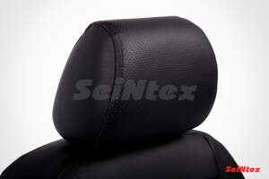 Чехлы Seintex из экокожи для сидений HYUNDAI SANTA FE 2006-2012 черные
