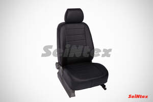 Чехлы Seintex из экокожи для сидений MITSUBISHI L200 2007-2013 черные