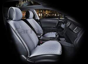 Накидки на передние сиденья «PALERMO» серый/серый 21875