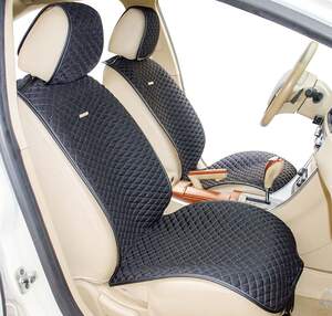 Накидки на передние сиденья «PALERMO» черный/черный21750