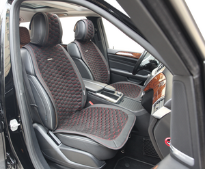 Накидки передние «CAPRI» черный/черный/красный 21866