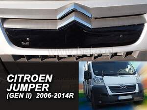 Дефлектор на решетку радиатора радиатора CITROEN JUMPER 2006-2014