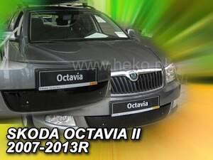 Дефлектор на решетку радиатора радиатора SKODA OCTAVIA II 2004 низ