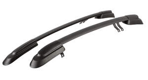 Рейлинги «APS» продольные алюминиевые для LADA ГРАНТА лифтбэк черные Рейлинги «APS» продольные алюминиевые для LADA ГРАНТА лифтбэк черные