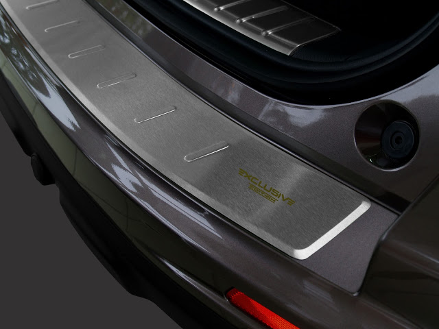 Накладка на бампер Honda CR-V 2012- 
