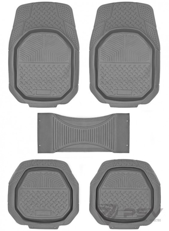 Коврики в салон универсальные PSV VIKING, 5шт. (резина, серые) Коврики в салон универсальные PSV VIKING, 5шт. (резина, серые)