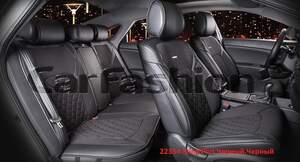 Комплект накидок «STING PLUS» черный/черный 22354