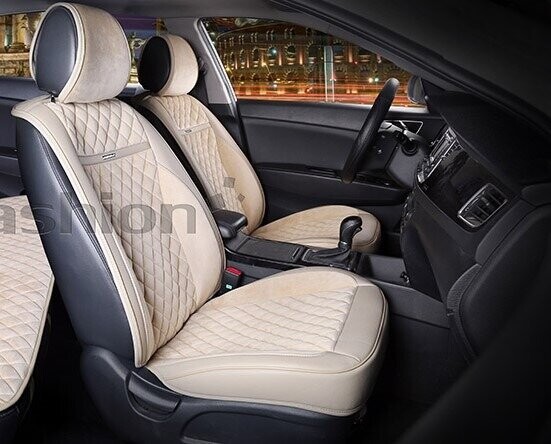 Накидки передние «BARCELONA» бежевый/бежевый/бежевый/бежевый 21977 Накидки передние «BARCELONA» бежевый/бежевый/бежевый/бежевый 21977