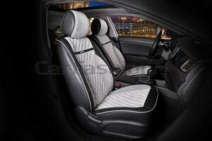 Накидки передние «BARCELONA» черный/серый/черный/серый 21982