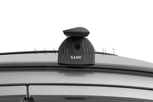 Багажник LUX с дугами 1,1м аэро-трэвэл (82мм) на интегрированные рейлинги для Lada Vesta cross/ SW 2017-…