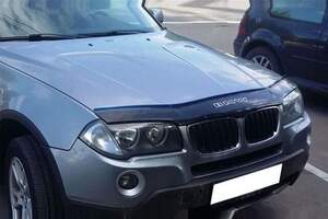Дефлектор для капота (отбойник) BMW X3 (2010-; кузов F25) 