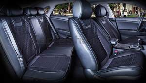 Комплект накидок «TORINO PLUS» черный/черный/черный 22208